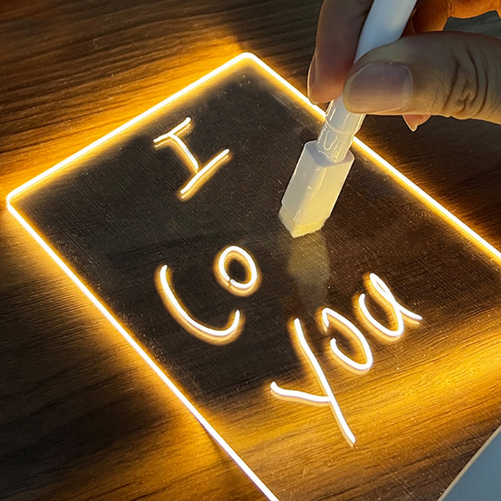 💡 Creative Note Board LED - Decoração Criativa e Personalizável! 💡